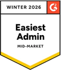 G2 Inverno 2026: administração mais fácil (mid-market)