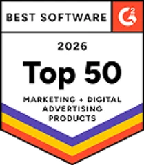 G2 Top 50 software de marketing e publicidade digital 2026